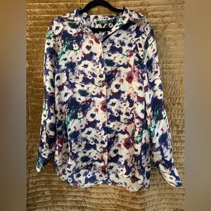 Ralph Lauren Multicolor Abstract Blouse